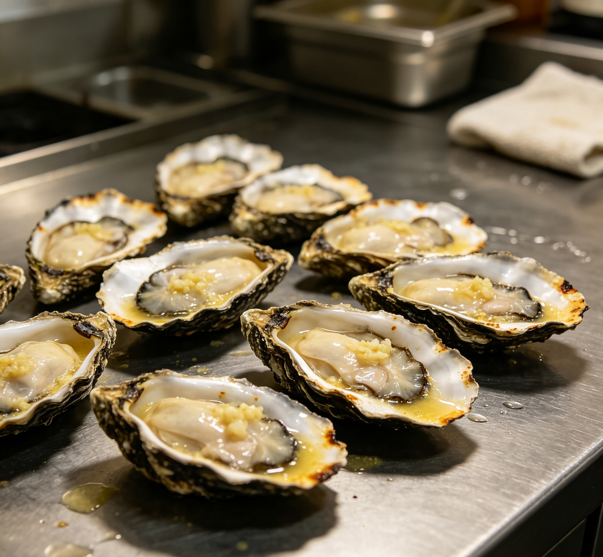 Fresh Raw Oysters